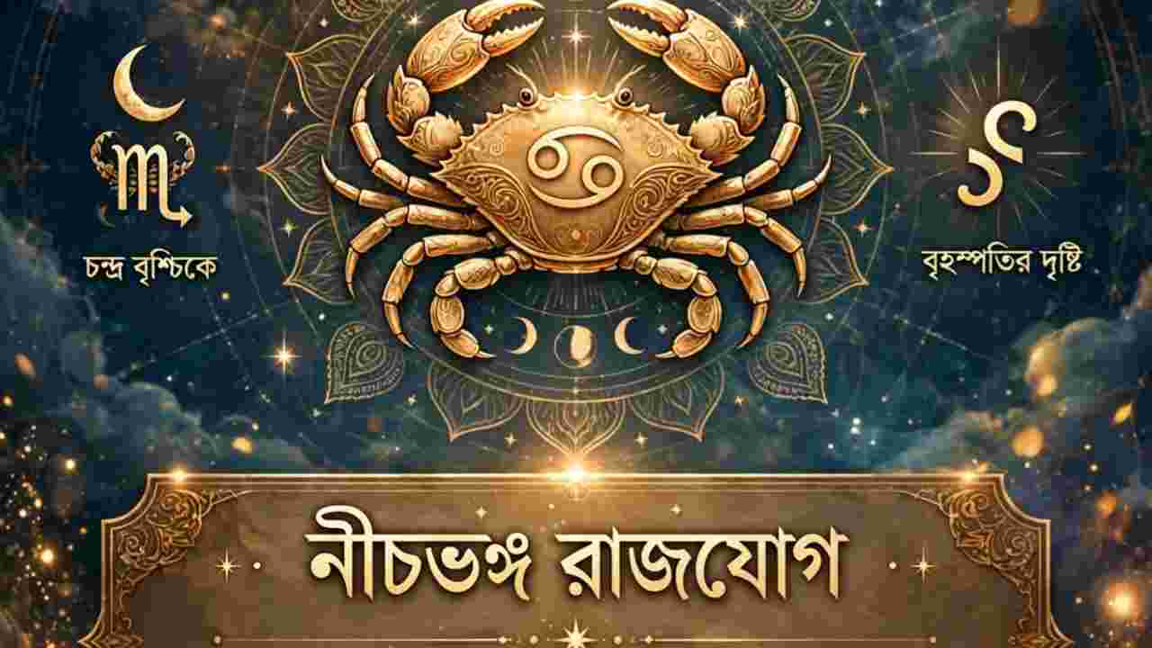 আগামীকাল ভাগ্যবান ৫ রাশি: নীচভঙ্গ রাজযোগে অর্থভাগ্য তুঙ্গে
