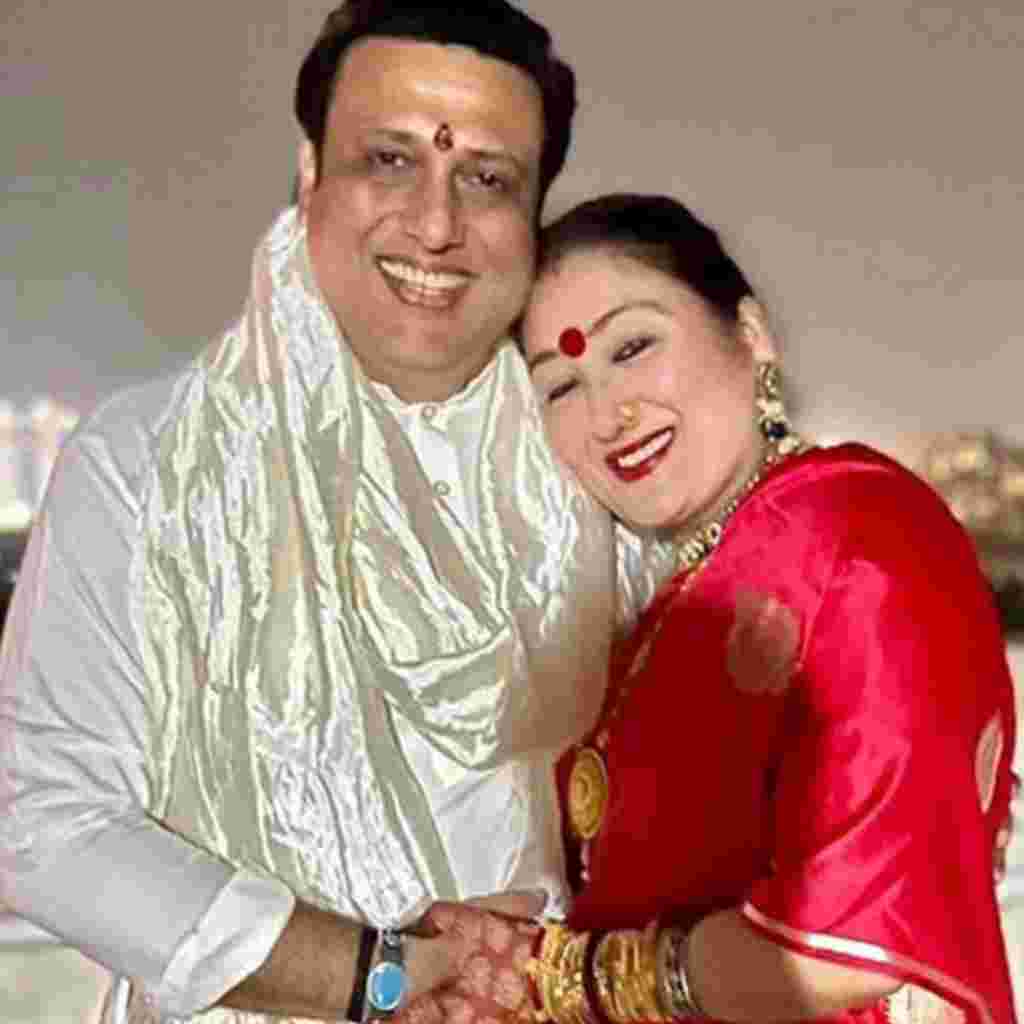 স্ত্রী সুনীতা সঙ্গে গোবিন্দ