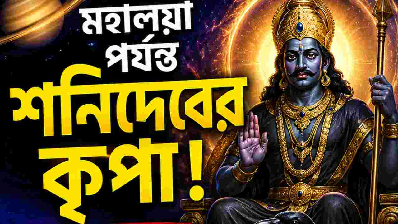 মহালয়া পর্যন্ত ৪ রাশির উপর শনিদেবের কৃপা, খুলতে পারে উন্নতির দরজা