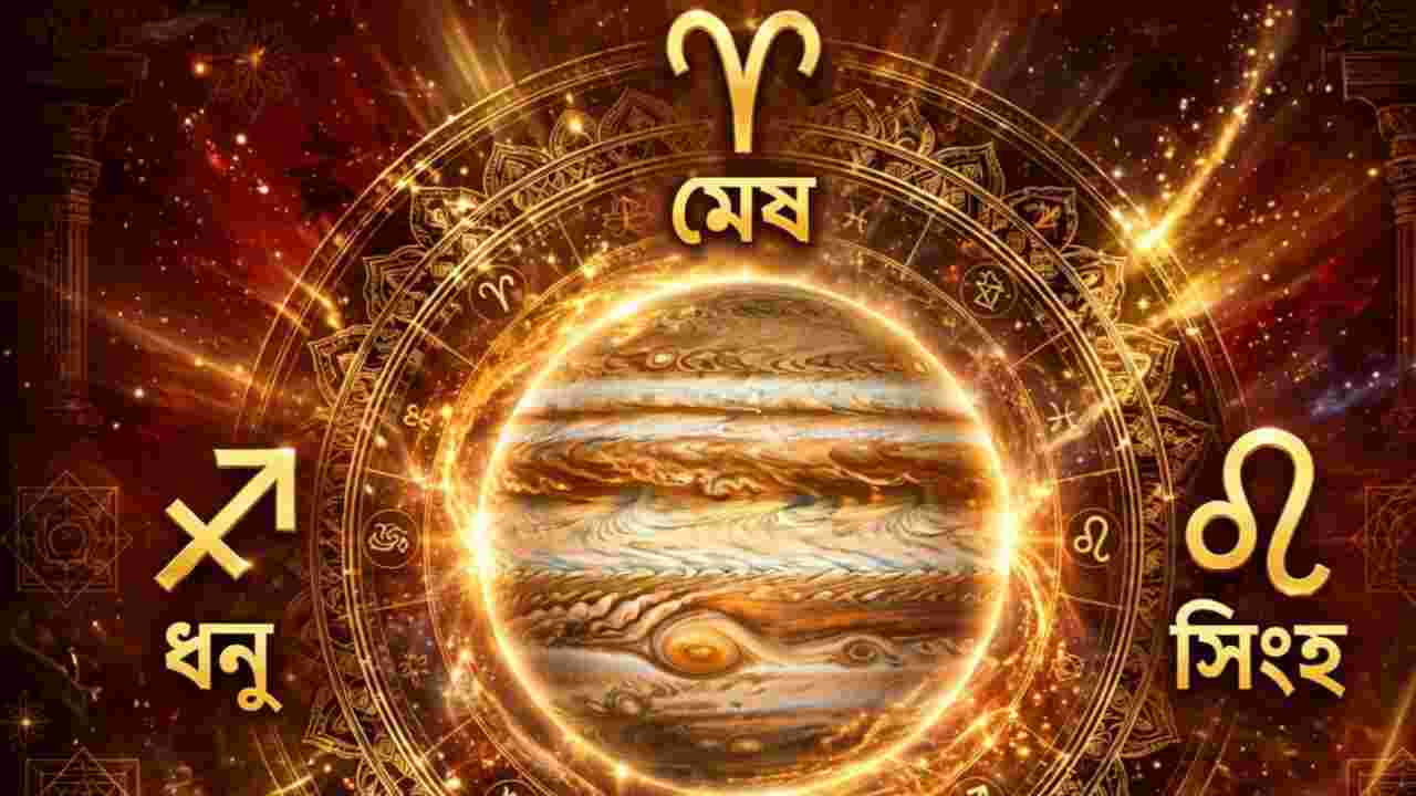 Guru Gochar 2026: ৩১ অক্টোবর বৃহস্পতির রাশি পরিবর্তন, দুর্গাপুজোর পরই ৪ রাশির জীবনে আসতে পারে সৌভাগ্য