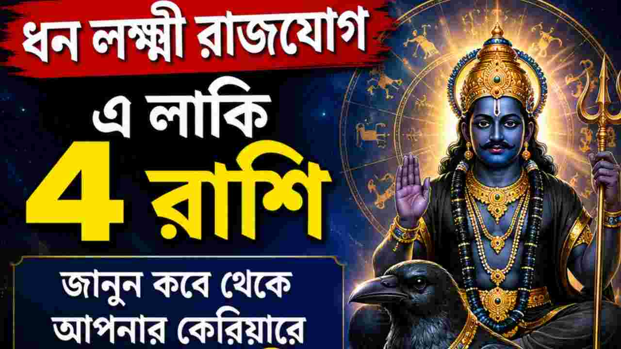 ধন লক্ষ্মী রাজযোগে ৪ রাশির কেরিয়ারে উন্নতির যোগ, বাড়বে অর্থলাভ