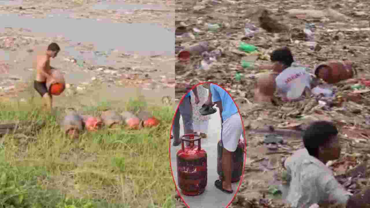নেপালের বন্যায় ভেসে আসা সিলিন্ডার-সহ সামগ্রী লুটের অভিযোগ, ভাইরাল ভিডিও ঘিরে নিন্দার ঝড়