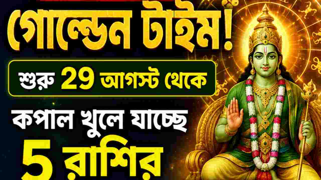 ২৯ অগাস্ট থেকেই শুরু গোল্ডেন টাইম! রাখি পূর্ণিমার পর কপাল খুলবে এই ৫ রাশির