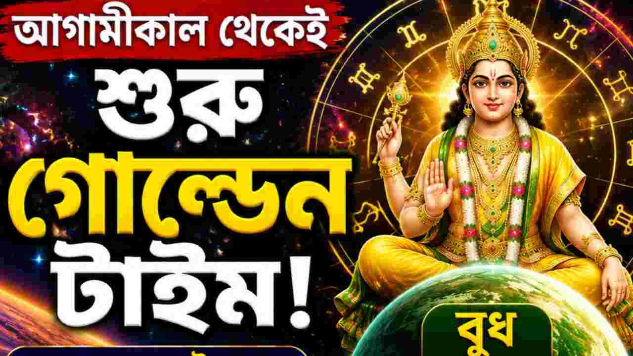 আগামীকাল থেকেই শুরু ‘গোল্ডেন টাইম’! বুধের নক্ষত্র পরিবর্তনে কপাল খুলতে পারে এই ৫ রাশির