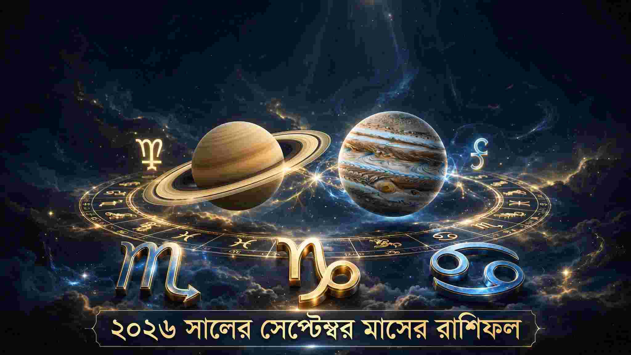 সেপ্টেম্বর মাসে শনির সঙ্গে বৃহস্পতির আশীর্বাদ, বড় সাফল্যের সম্ভাবনা ৩ রাশির জীবনে