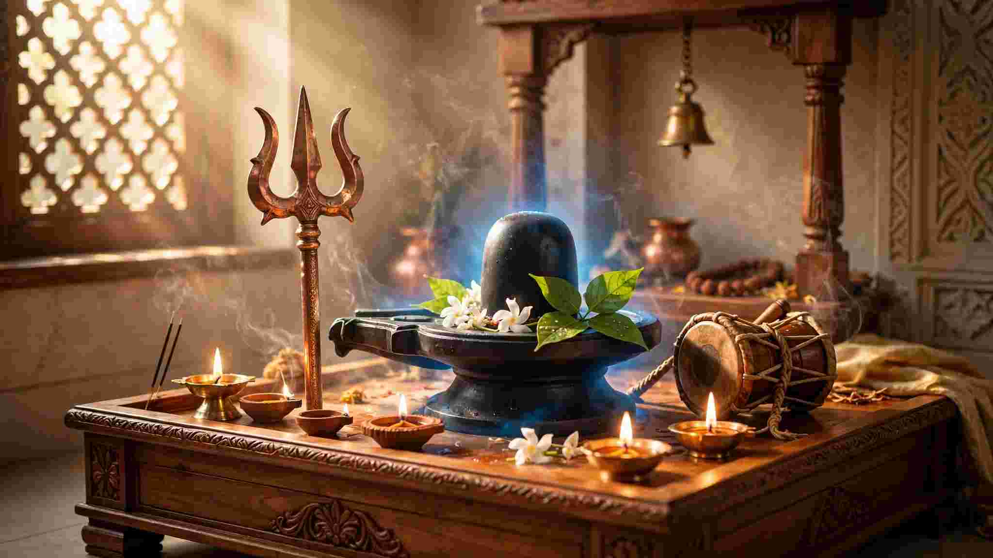 Vastu: শ্রাবণের শুরুতেই ঘরে আনছেন ডমরু-ত্রিশূল? বাস্তু মতে কোথায় রাখলে মিলবে শুভ ফল