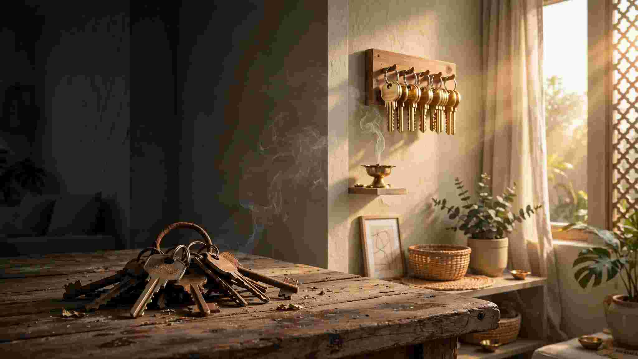 Vastu: মরচে ধরা চাবির গোছা বাড়িতে রাখা কি অশুভ? বাস্তুশাস্ত্র কী বলছে জানুন