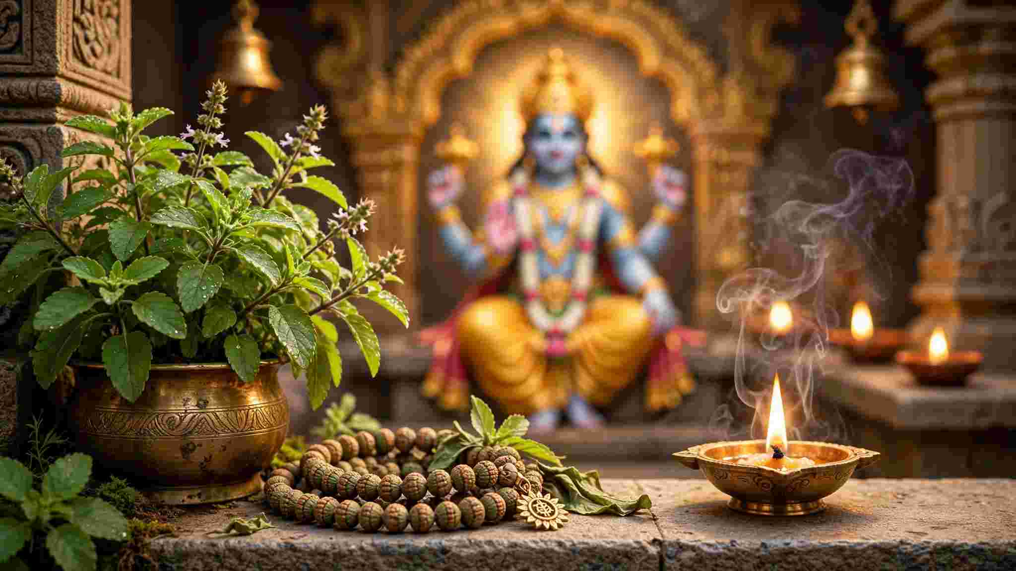 Vastu: তুলসীমালা ধারণ করলে মানতে হবে ৭ নিয়ম, না হলে অশান্তি নেমে আসতে পারে বলে বিশ্বাস