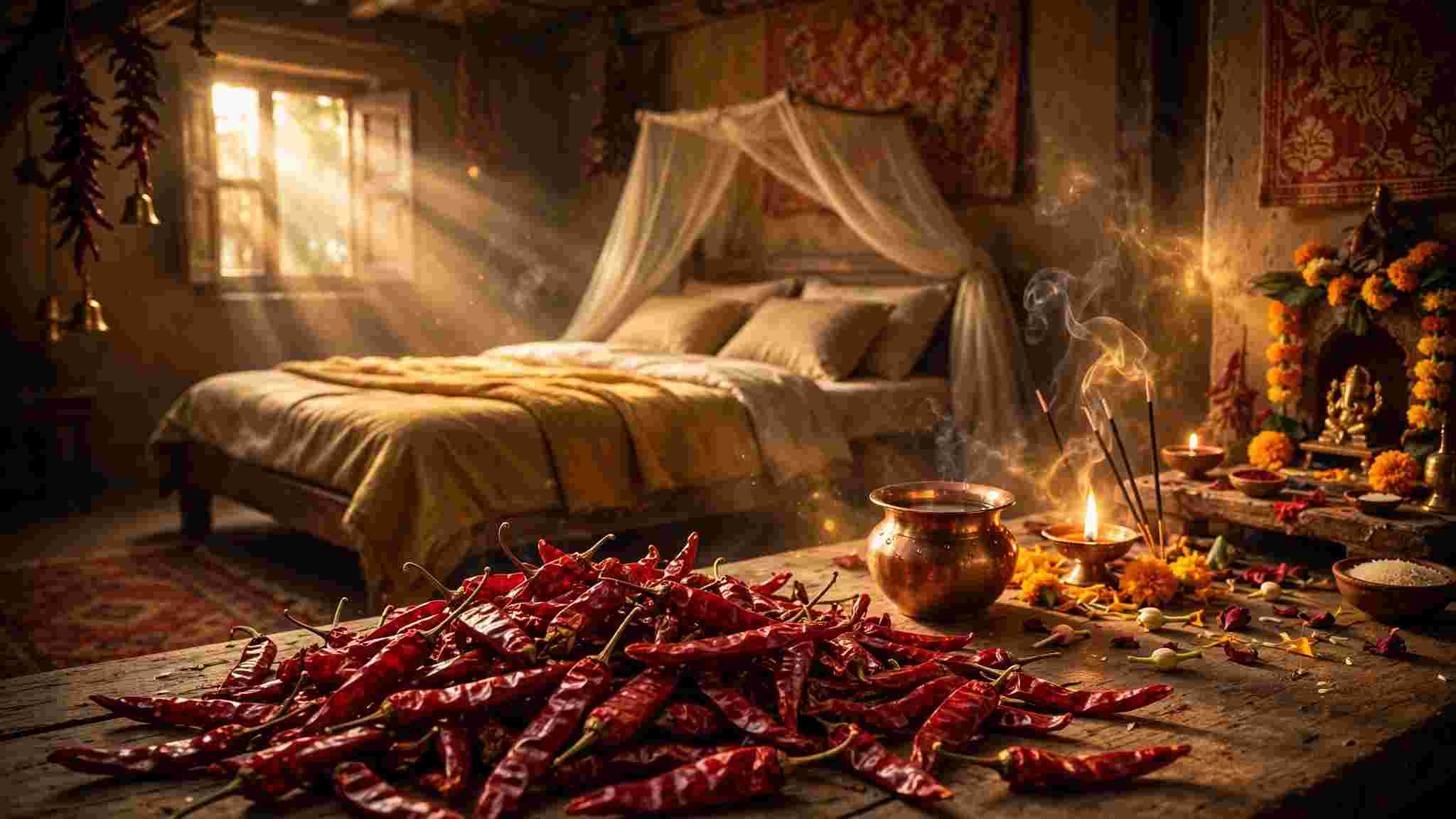 Vastu: লাল লঙ্কার টোটকায় দূর হতে পারে দুঃস্বপ্ন, শত্রুর ভয় ও অর্থকষ্ট! জেনে নিন প্রচলিত বিশ্বাস