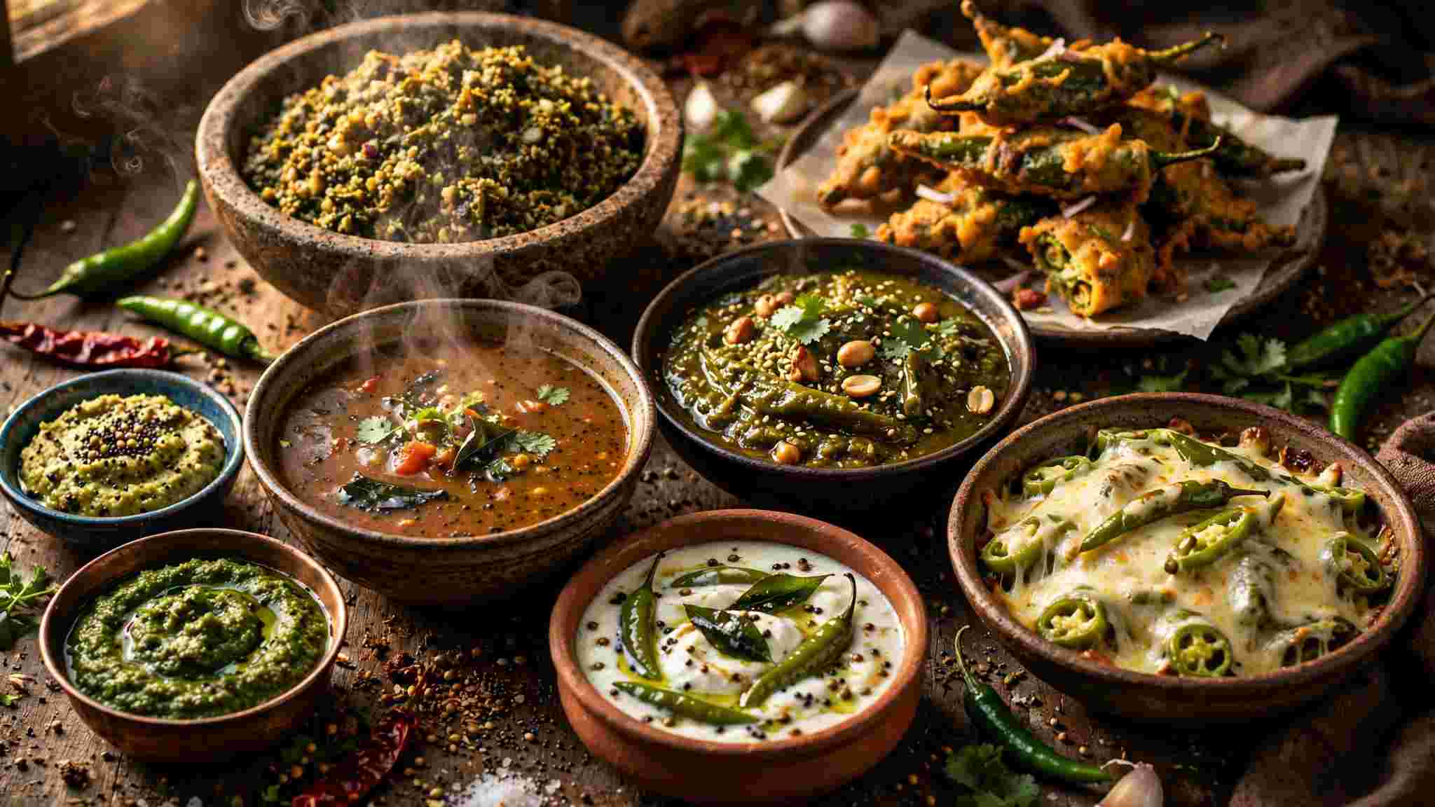 Recipe: ঝালপ্রেমীদের জন্য ভারতের ৮ অভিনব কাঁচালঙ্কার পদ, একবার চেখে দেখতেই হবে