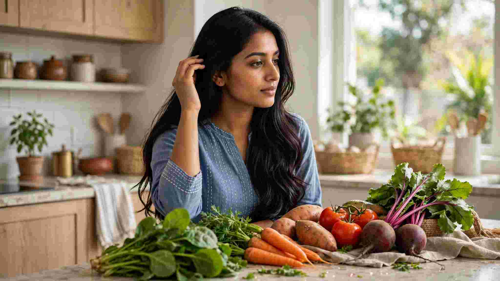 Hair Care: ফল নয়, চেনা এই ৫ সব্জিই রাখতে পারে চুলের স্বাস্থ্য ভাল