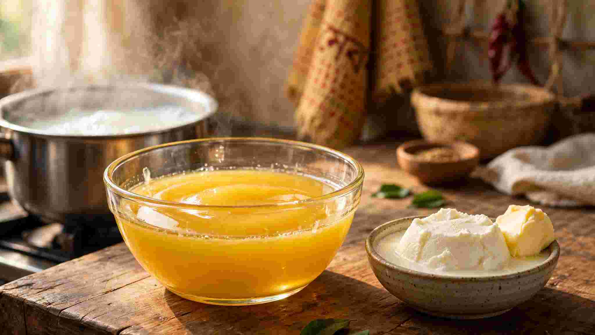 Recipe: কেনার দরকার নেই, বাড়িতেই তৈরি করুন সুবাসে ভরা বিশুদ্ধ ঘি
