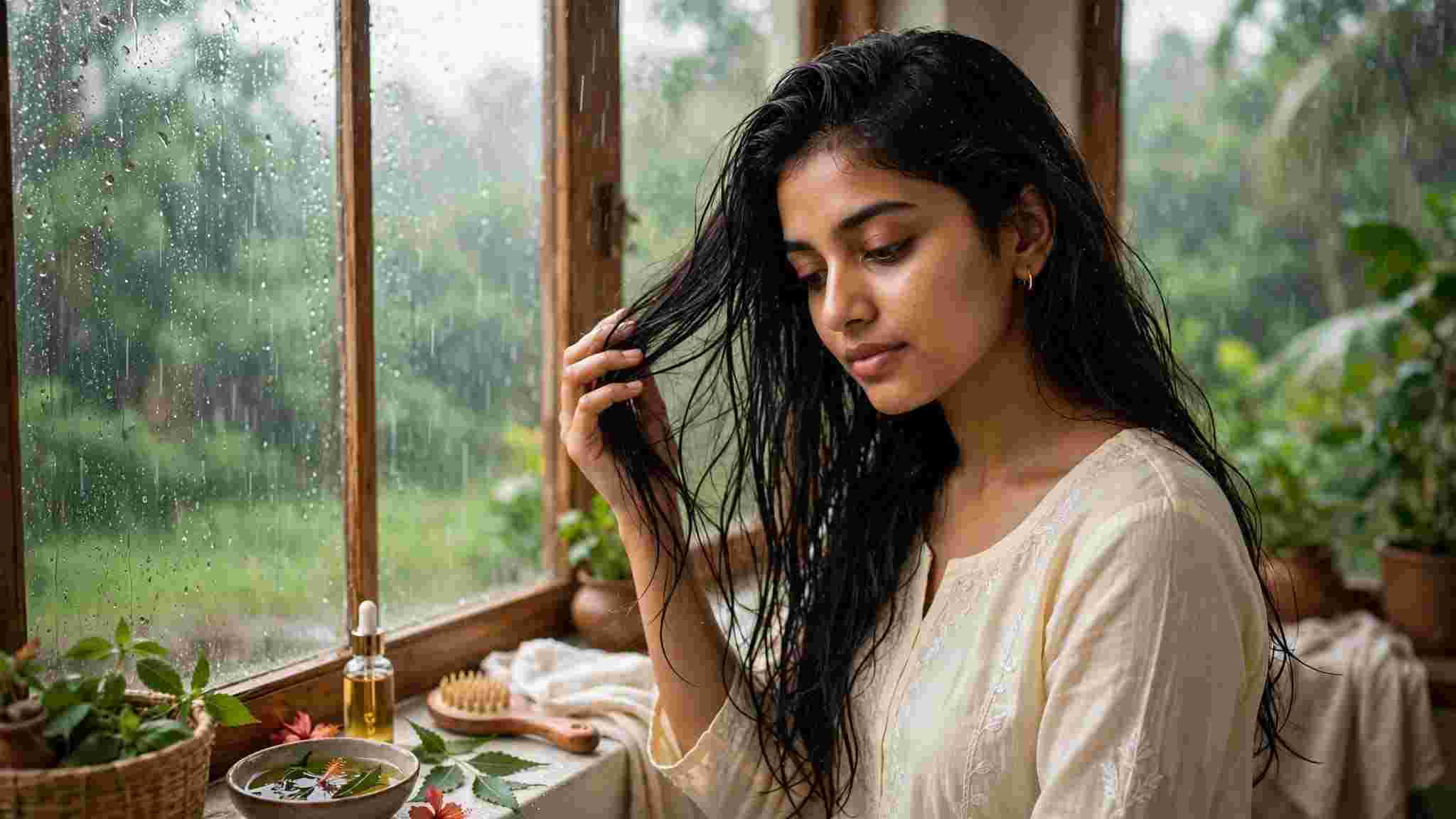Hair Care: বর্ষায় চুলের সমস্যায় জেরবার! আর্দ্রতা, বৃষ্টির জল, ঘাম থেকে কেশ বাঁচাতে কী করবেন
