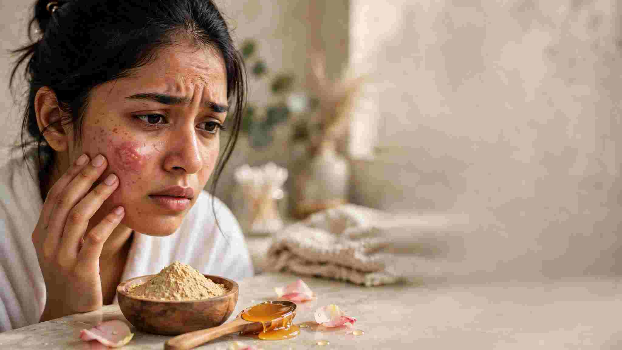 Skin Care: আচমকা ব্যথাযুক্ত ব্রণ? রাতে কী করলে কমতে পারে ফোলাভাব ও অস্বস্তি