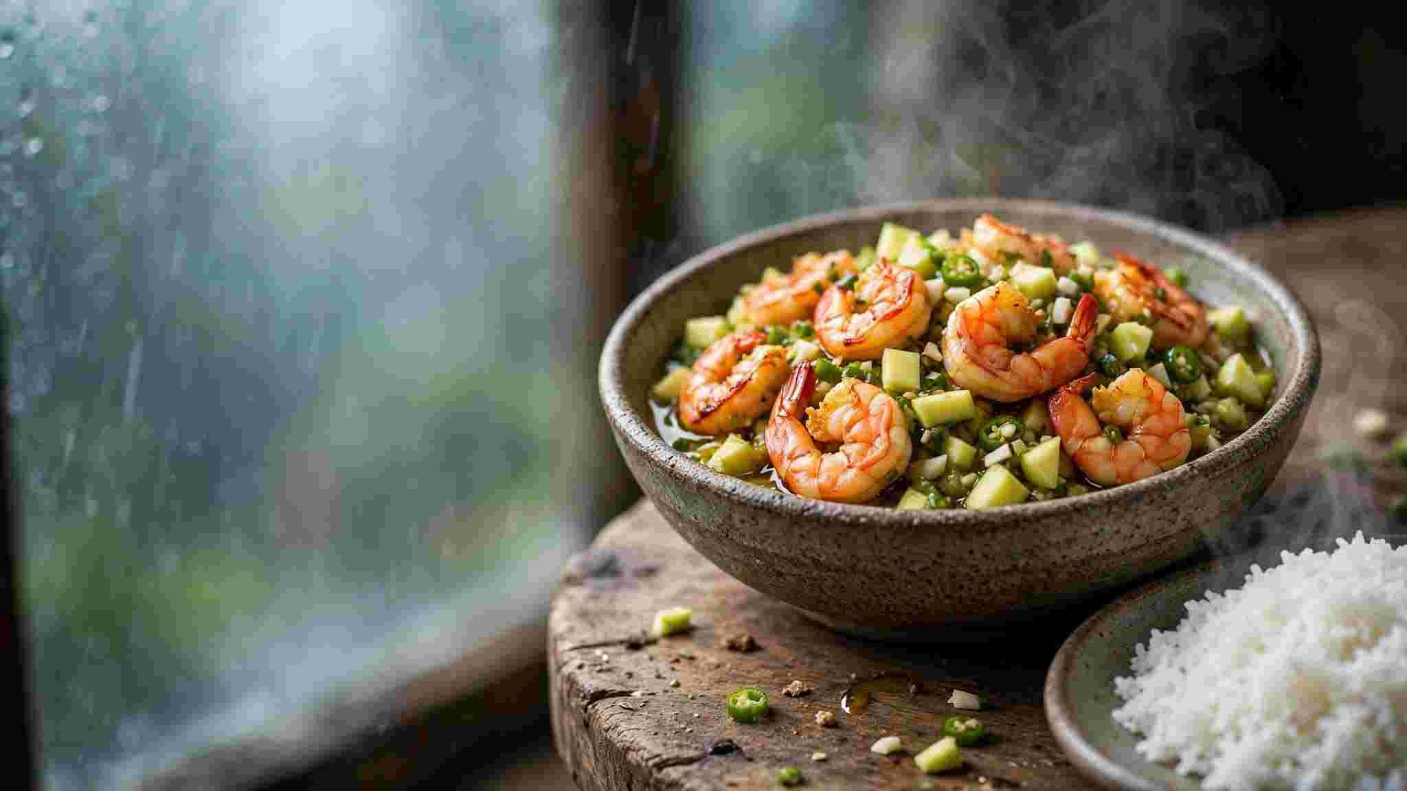 Recipe: বৃষ্টির দুপুরে গরম ভাতের সঙ্গে জমবে আম-চিংড়ির ভর্তা, টক-ঝালে মুখে লেগে থাকবে স্বাদ