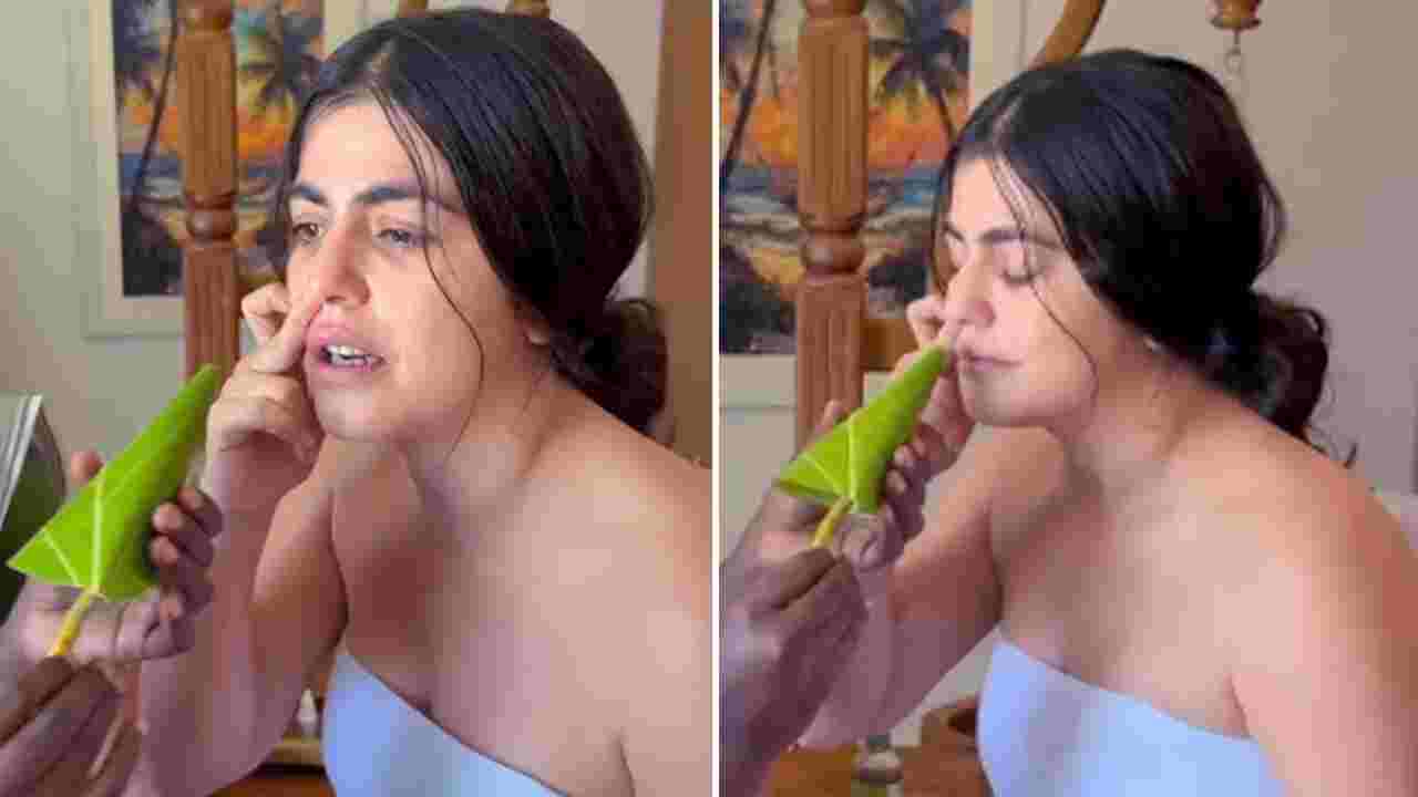 ধূমপানেই শরীর চাঙ্গা! নাক দিয়ে ধোঁয়া টেনে শেনাজ়ের ‘সুখটান’, কী এই আয়ুর্বেদিক পদ্ধতি?