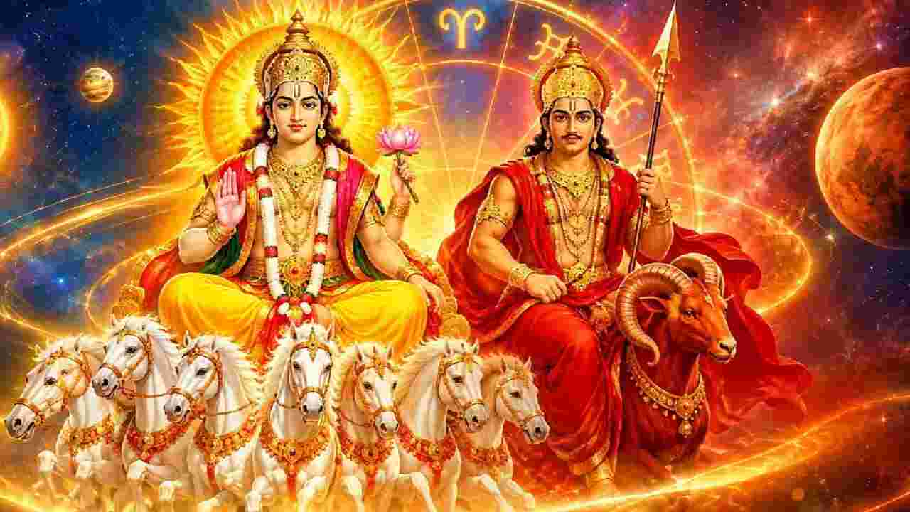 অর্থ, সম্মান, সাফল্য সবই আসবে! সূর্য-মঙ্গলের লাভ দৃষ্টি যোগে কপাল খুলবে ৪ রাশির