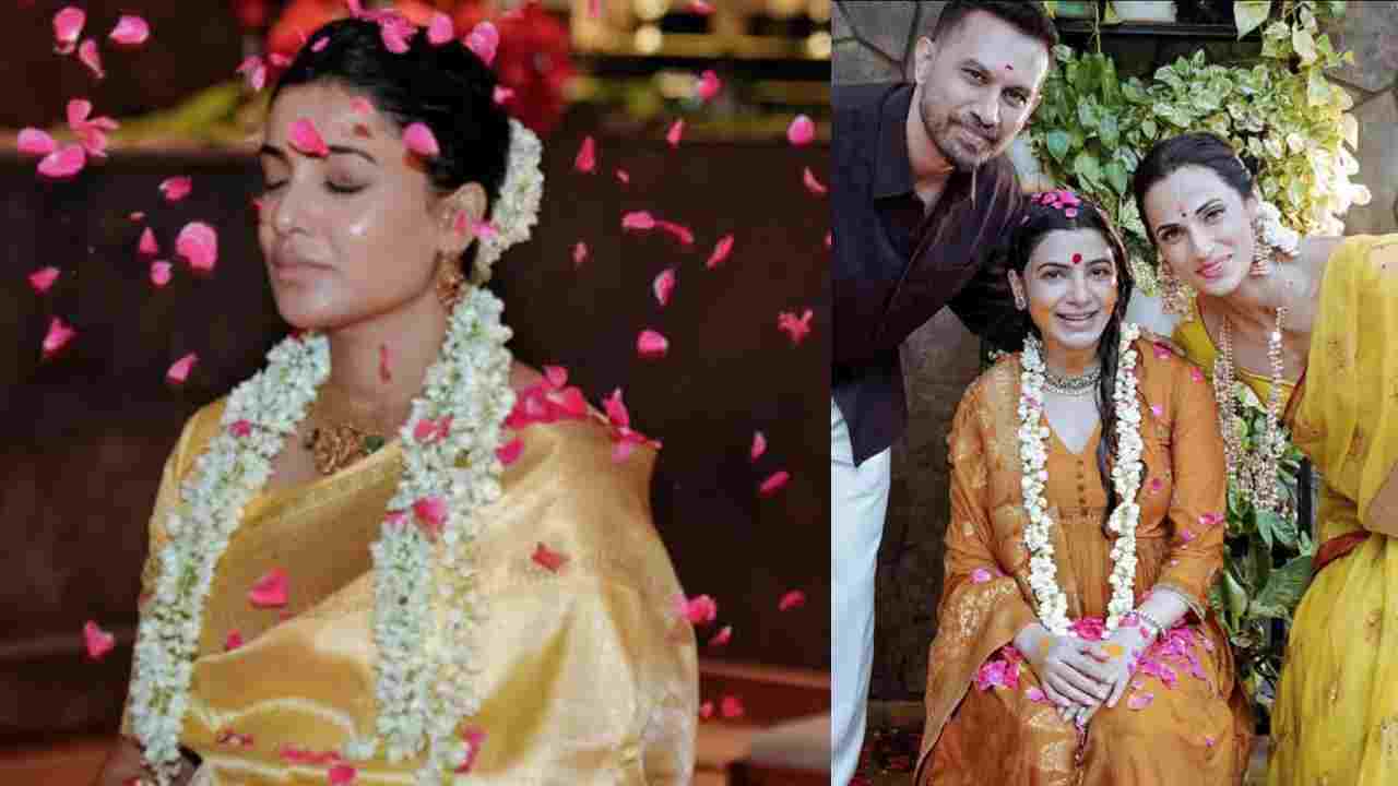 তামিল রীতিতে দেবীরূপে পূজিত হবু মা সামান্থা, সাধের ছবিতে মুগ্ধ নেটপাড়া