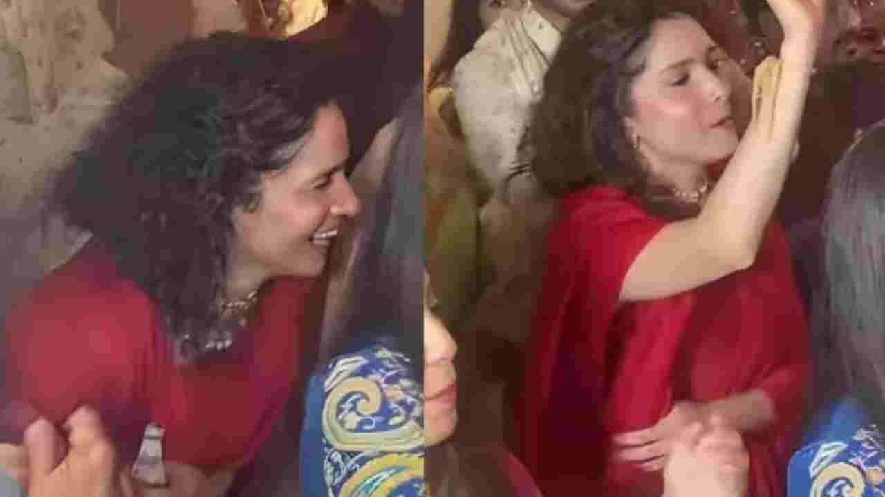 গণেশ আরতির মাঝে অঙ্কিতার উদ্দাম নাচ! ‘মদ্যপ’ সন্দেহে কটাক্ষ, ভাইরাল ভিডিও ঘিরে বিতর্ক