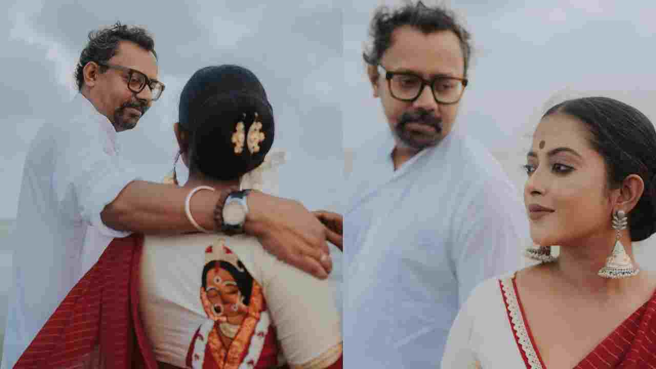 শ্রুতি দাসের ‘গল্পের নতুন মোড়’, স্বামীর সঙ্গে ছবি ঘিরে তুঙ্গে জল্পনা
