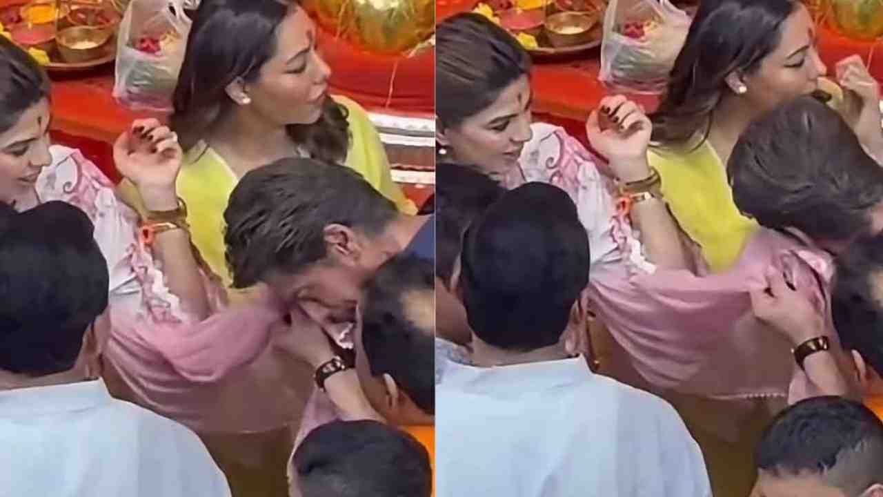 স্ত্রী গৌরী পাশে থাকা সত্ত্বেও আপ্তসহায়ক পূজার ওড়নায় মুখ মুছলেন শাহরুখ! নেটপাড়ায় তুমুল চর্চা