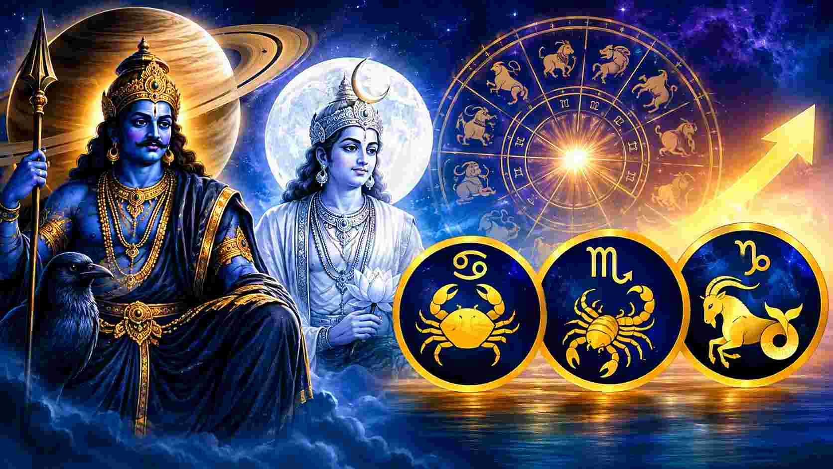 শনি-চন্দ্রের বিষ যোগ ২০২৬, ৩ রাশির ভাগ্যে বড় বদলের ইঙ্গিত