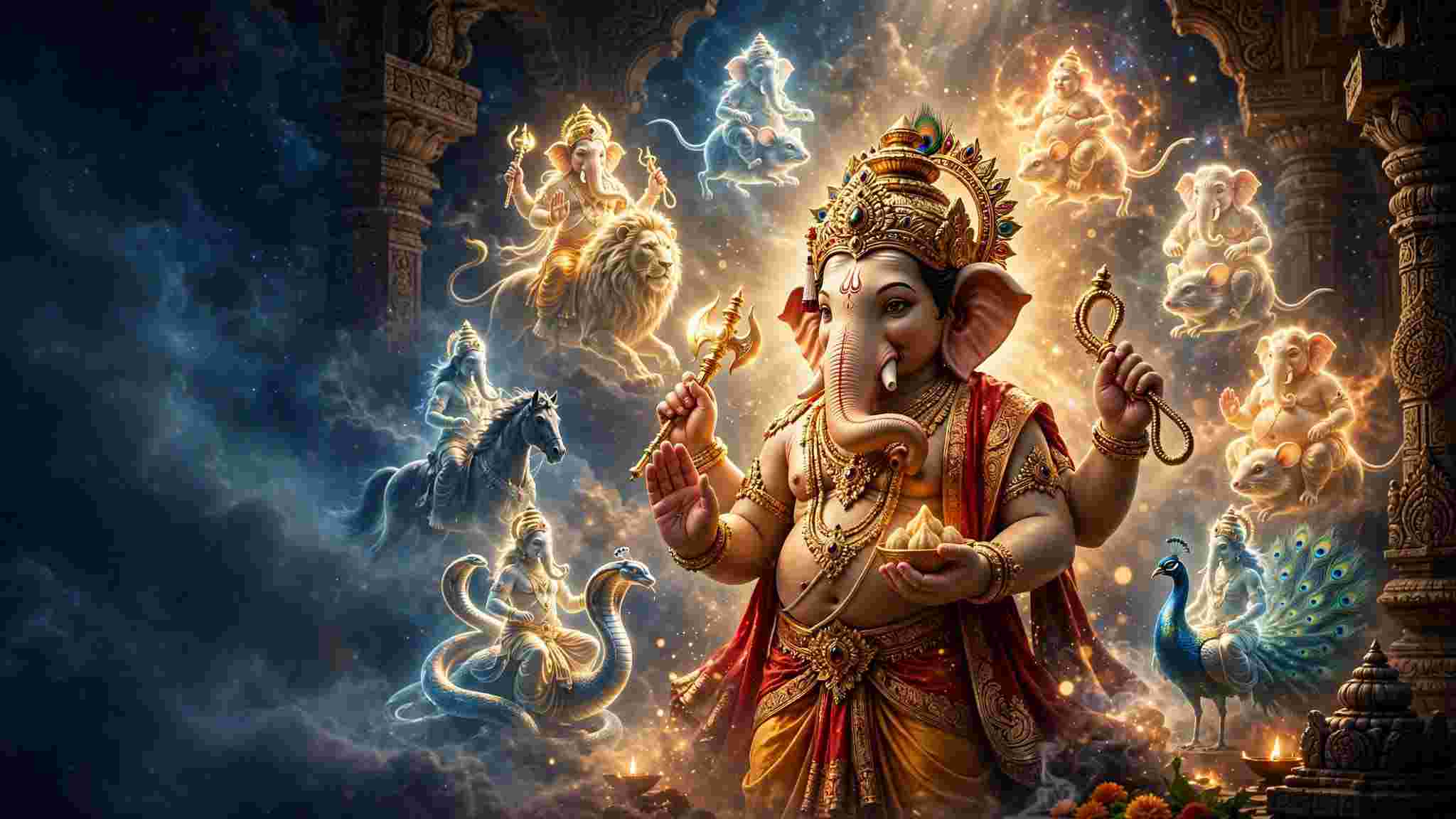গণপতির আট অবতার কী কী? জানুন বিঘ্নহর্তার ৮ অলৌকিক রূপ ও অসুর সংহারের কাহিনি