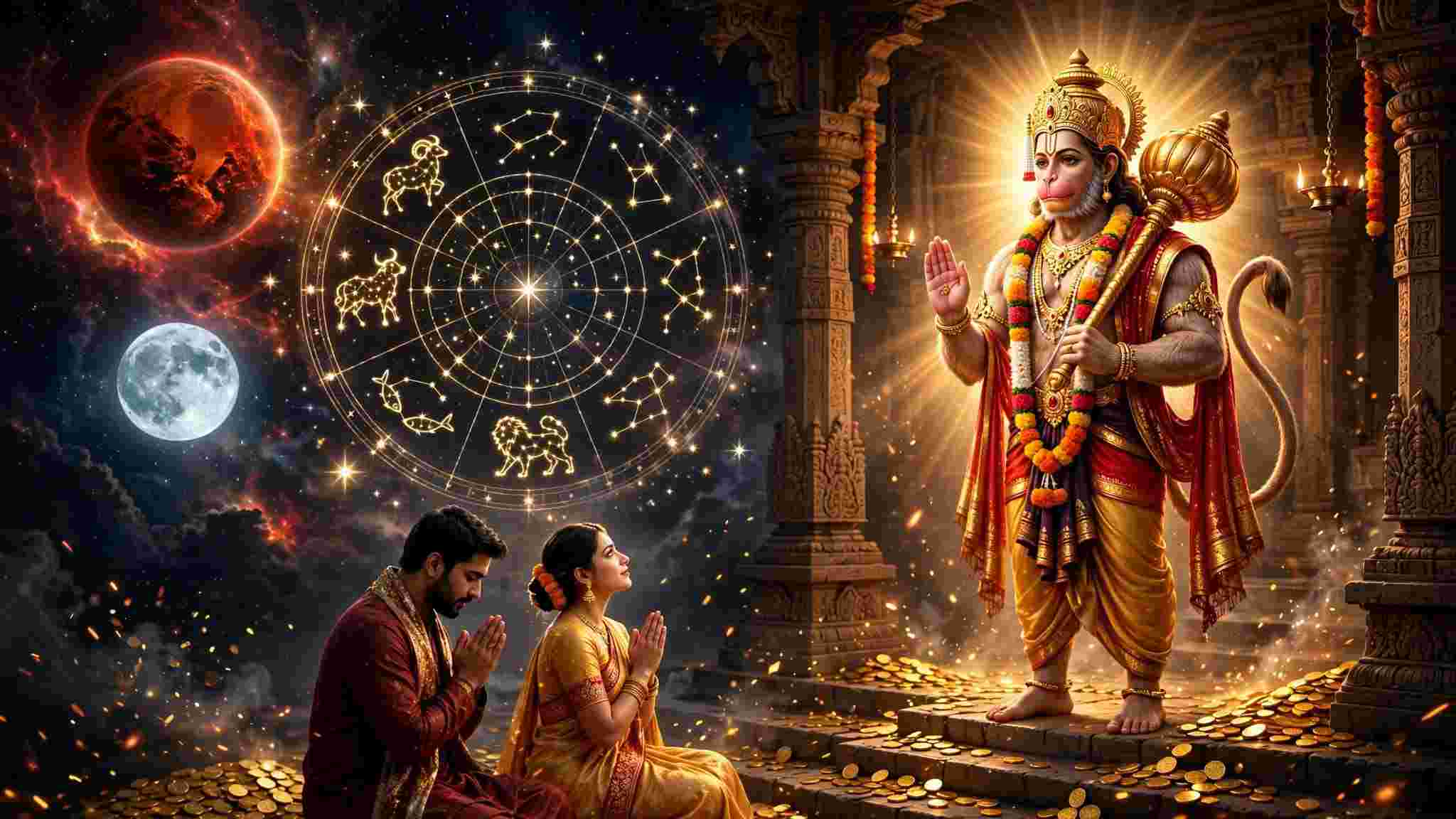 মঙ্গলবার হনুমানজির কৃপা ৫ রাশিতে, তুঙ্গে অর্থভাগ্য! খুলবে সাফল্যের দরজা