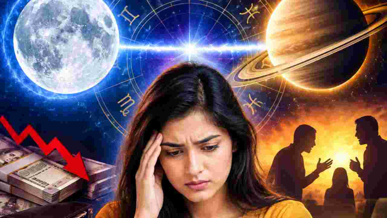 চন্দ্র-শনির বিষ যোগে সতর্ক ৩ রাশি! টাকা খরচের আগে সাবধান, বাড়তে পারে মানসিক চাপ
