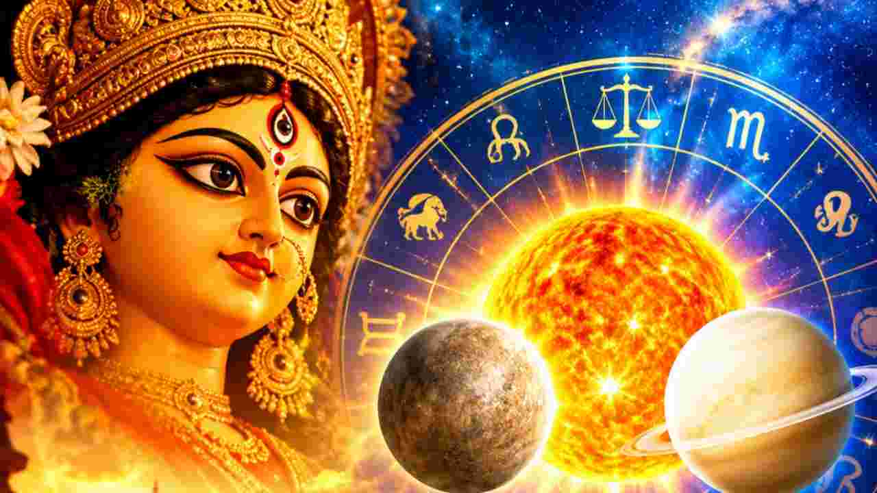 মহালয়ার পরই তৈরি হবে ত্রিগ্রহী যোগ! দেবীপক্ষে গোল্ডেন টাইম ৩ রাশির, অর্থলাভ থেকে কেরিয়ারে উন্নতির সম্ভাবনা