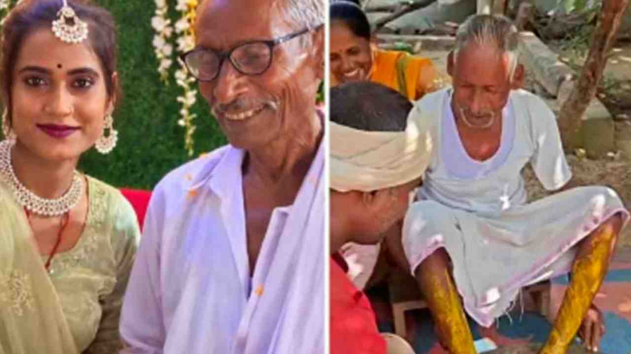প্রথম দেখাতেই প্রেম! পঁচাত্তরের পুরুষকে বাগদান তিরিশের ইনফ্লুয়েন্সর রানি রাজপুতের