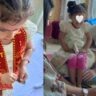 একরত্তি মেয়ের পা ধুইয়ে ভক্তিভরে কন্যাপুজো নিক-প্রিয়াঙ্কার! বিদেশের মাটিতে ভারতীয় সংস্কৃতির ছোঁয়া