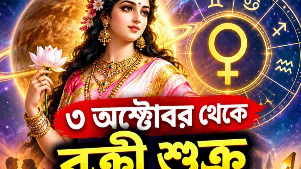 আজ থেকে উল্টোপথে শুক্রদেব, ৬ সপ্তাহ ধরে ৪ রাশির ব্যাপক অর্থসুখ! বদলাবে ভাগ্য