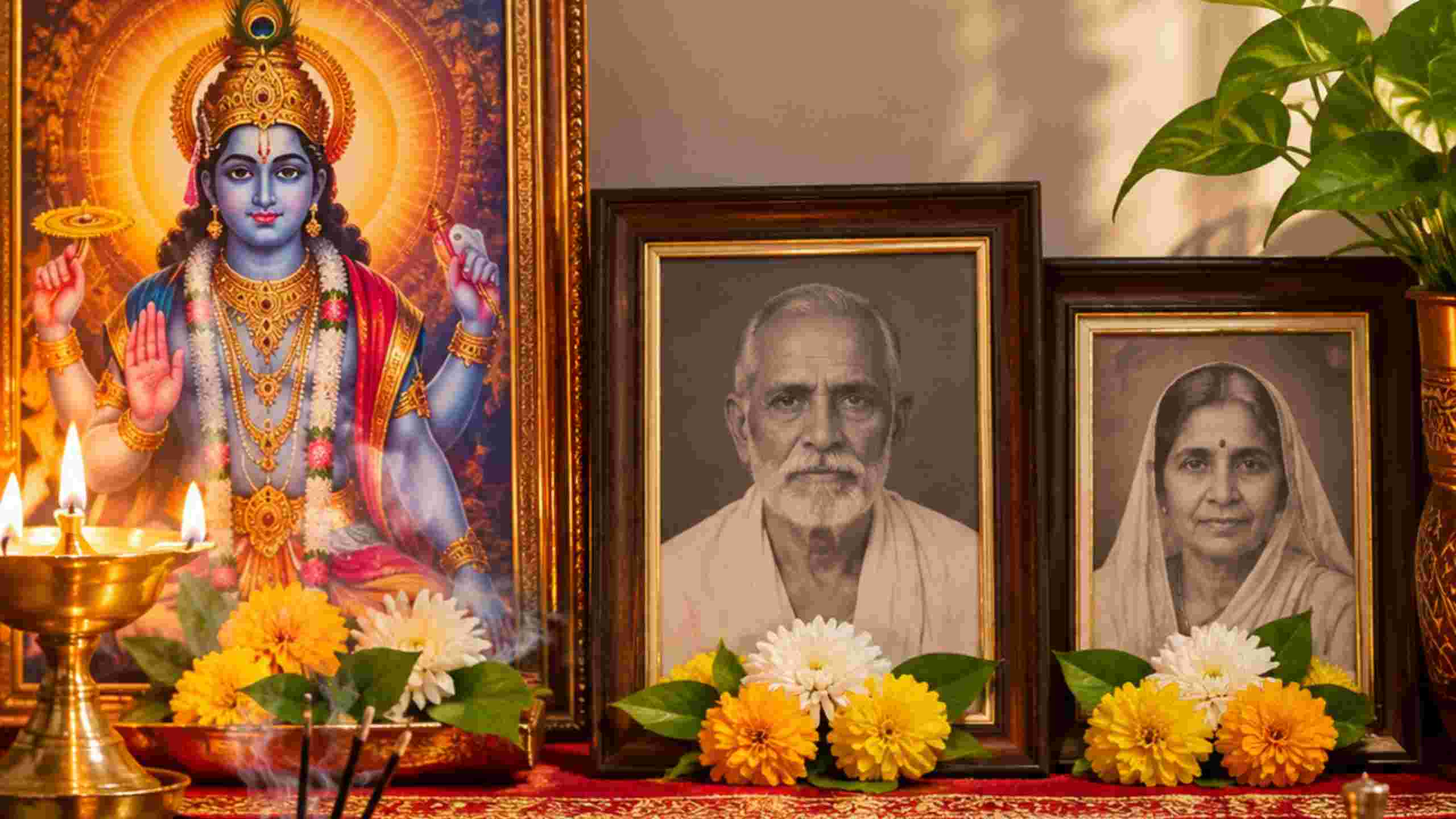 Vastu: দেবতার ছবির পাশে পূর্বপুরুষের ছবি রাখেন? এই ভুলে ঘরে নেমে আসতে পারে অশান্তি!